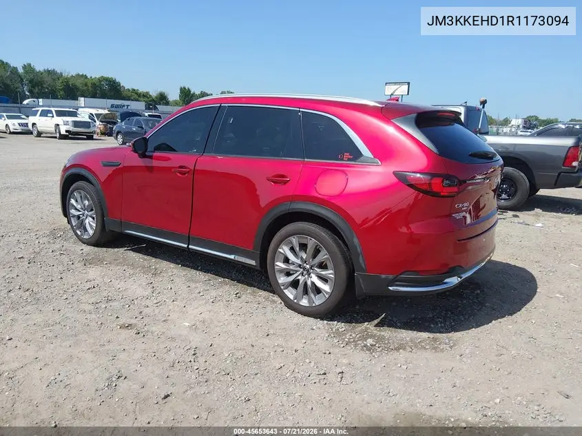 2024 Mazda Cx-90 3.3 Turbo Premium Plus VIN: JM3KKEHD1R1173094 Lot: 45653643