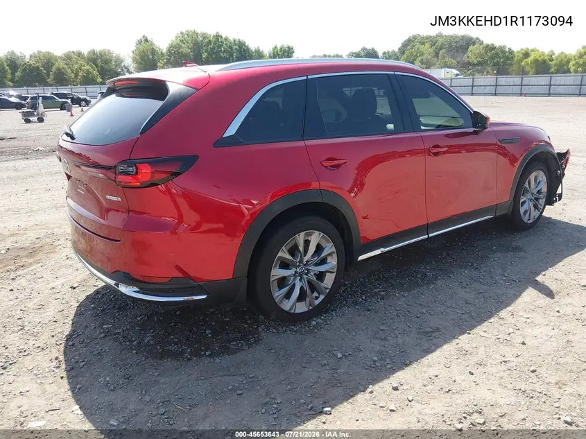 2024 Mazda Cx-90 3.3 Turbo Premium Plus VIN: JM3KKEHD1R1173094 Lot: 45653643