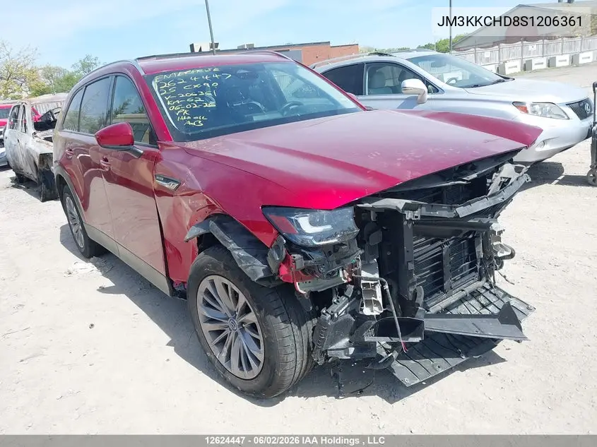 2025 Mazda Cx-90 Premium Sport VIN: JM3KKCHD8S1206361 Lot: 12624447