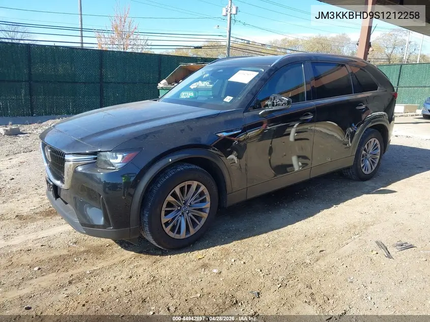 2025 Mazda Cx-90 3.3 Turbo Preferred Package VIN: JM3KKBHD9S1212258 Lot: 44942897