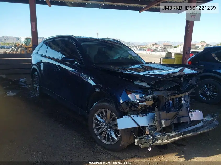 2025 Mazda Cx-90 3.3 Turbo Preferred Package VIN: JM3KKBHD6S1221239 Lot: 45061751