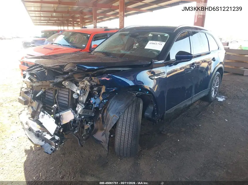 2025 Mazda Cx-90 3.3 Turbo Preferred Package VIN: JM3KKBHD6S1221239 Lot: 45061751