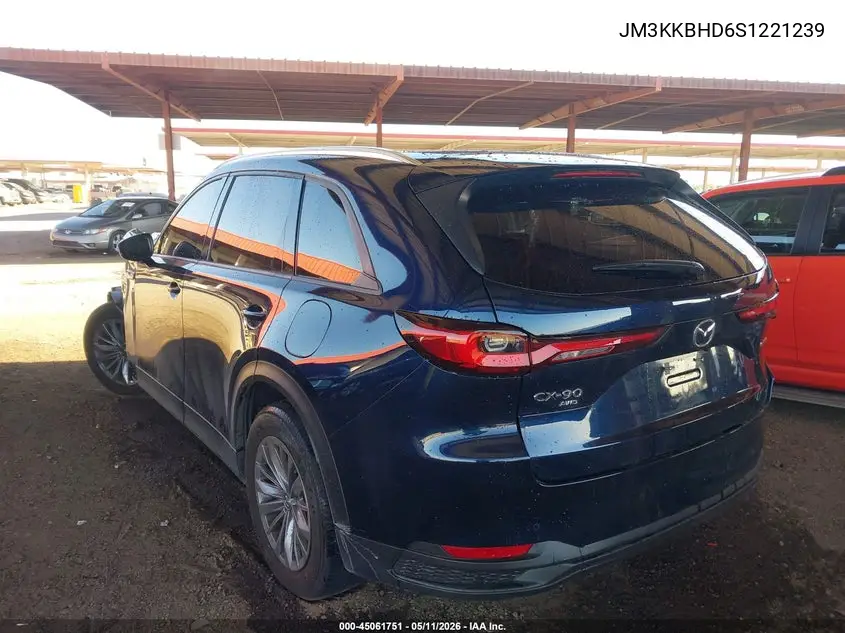 2025 Mazda Cx-90 3.3 Turbo Preferred Package VIN: JM3KKBHD6S1221239 Lot: 45061751