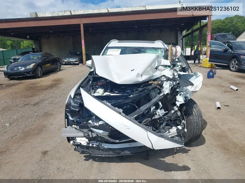 2025 Mazda Cx-90 Phev Preferred Package VIN: JM3KKBHA2S1236102 Lot: 45164452