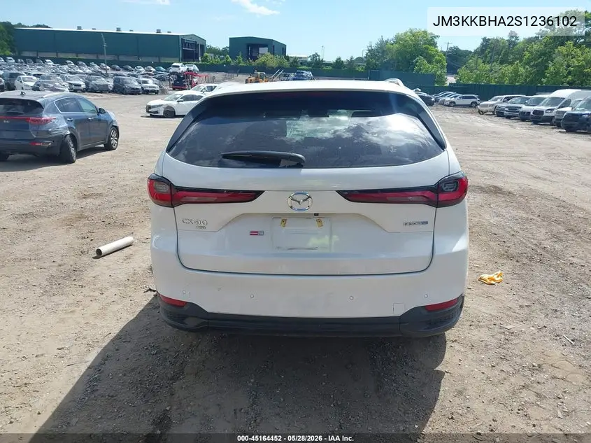 2025 Mazda Cx-90 Phev Preferred Package VIN: JM3KKBHA2S1236102 Lot: 45164452