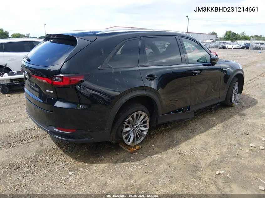 2025 Mazda Cx-90 3.3 Turbo Preferred Package VIN: JM3KKBHD2S1214661 Lot: 45208352