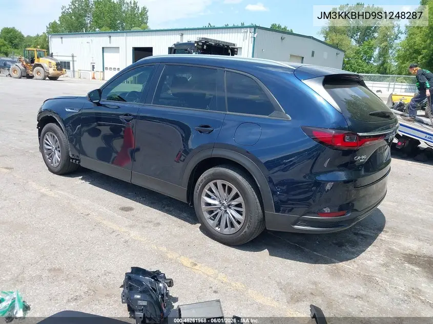 2025 Mazda Cx-90 3.3 Turbo Preferred Package VIN: JM3KKBHD9S1248287 Lot: 45261968