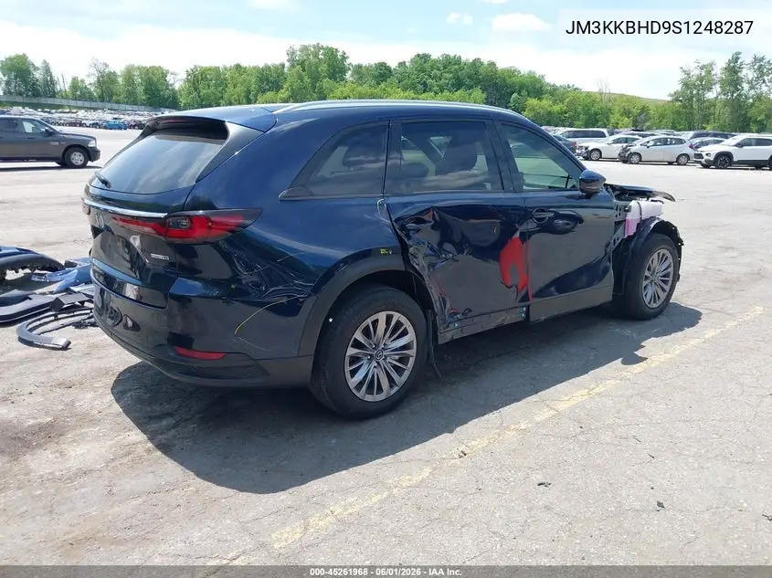 2025 Mazda Cx-90 3.3 Turbo Preferred Package VIN: JM3KKBHD9S1248287 Lot: 45261968