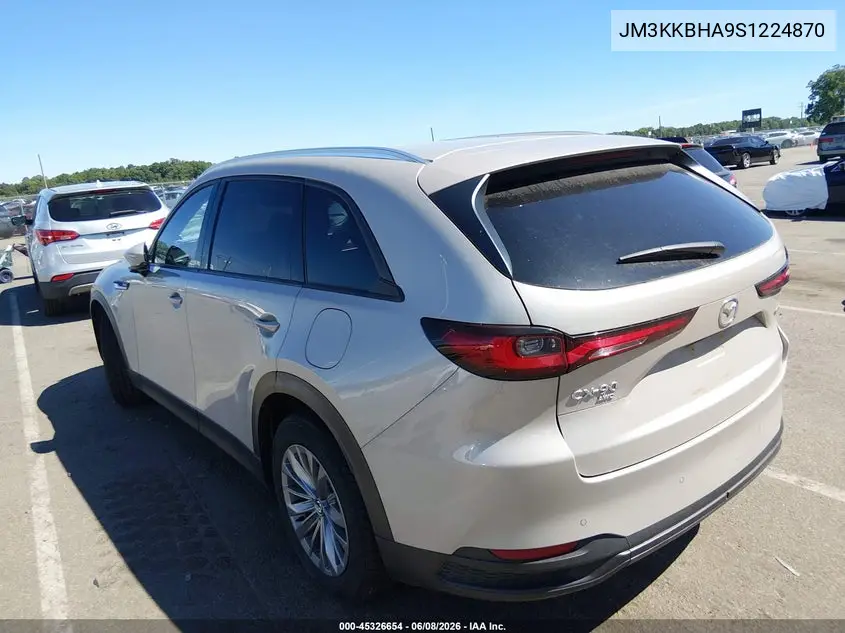 2025 Mazda Cx-90 Phev Preferred Package VIN: JM3KKBHA9S1224870 Lot: 45326654
