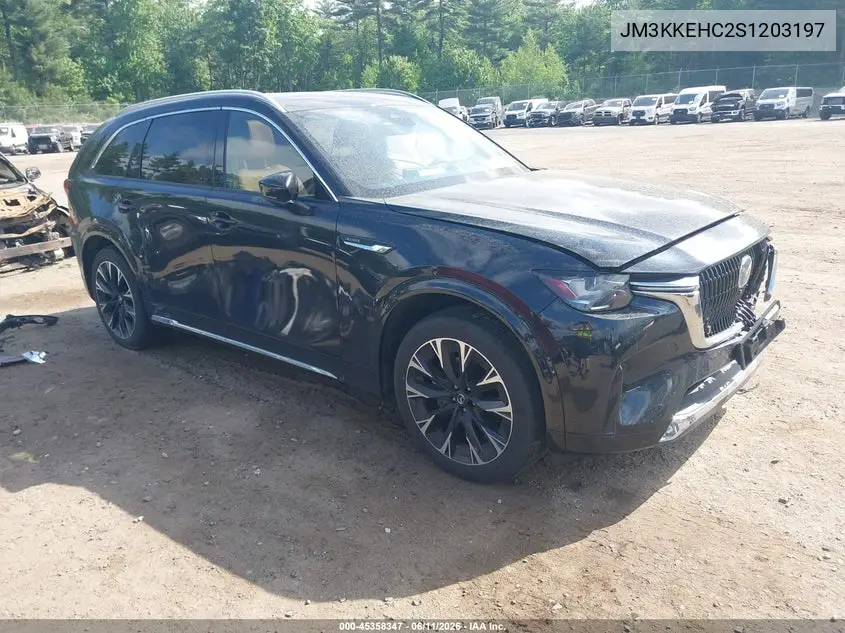 2025 Mazda Cx-90 3.3 Turbo S Premium Plus Package VIN: JM3KKEHC2S1203197 Lot: 45358347