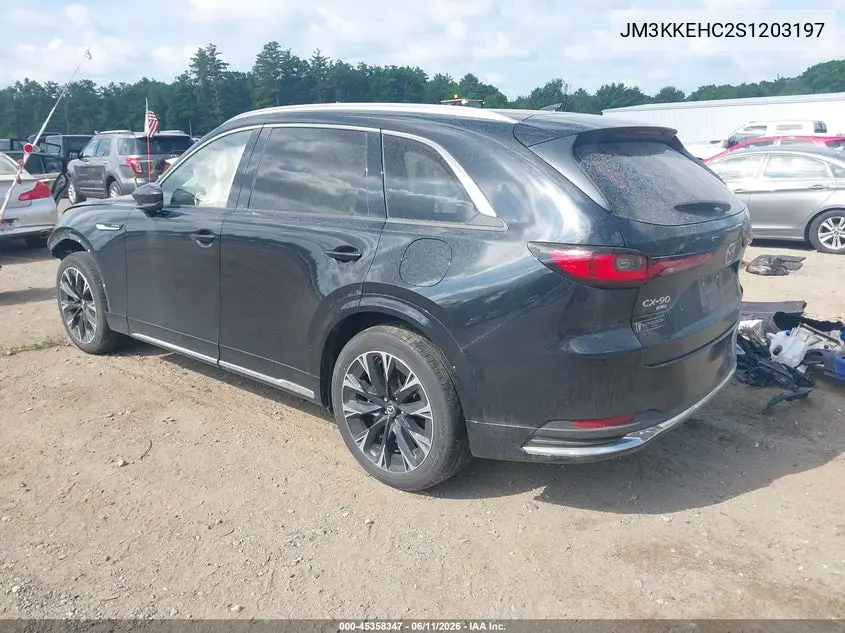 2025 Mazda Cx-90 3.3 Turbo S Premium Plus Package VIN: JM3KKEHC2S1203197 Lot: 45358347