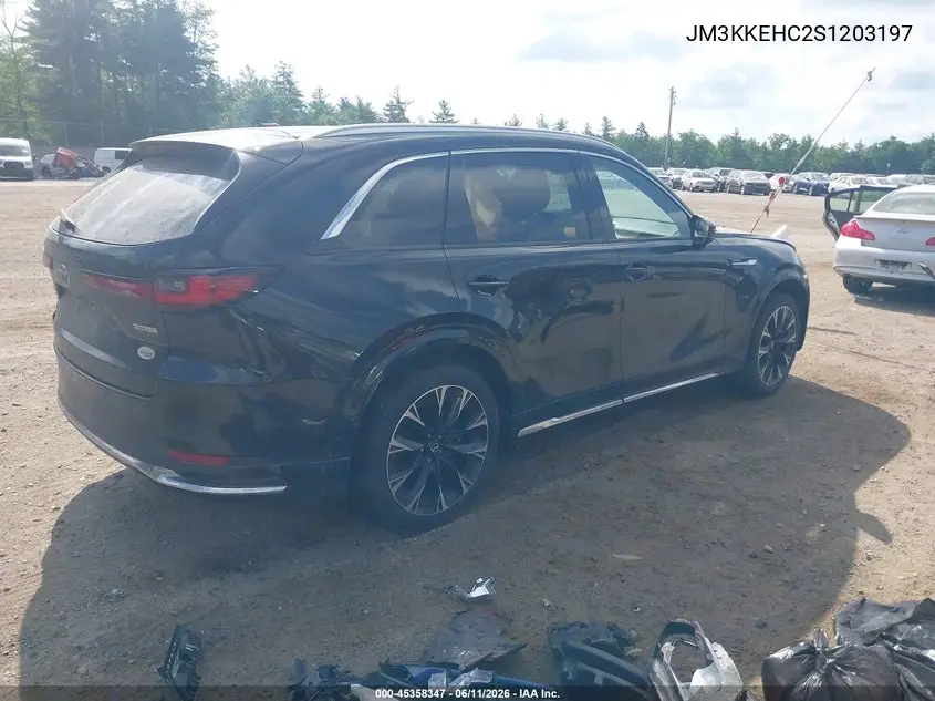 2025 Mazda Cx-90 3.3 Turbo S Premium Plus Package VIN: JM3KKEHC2S1203197 Lot: 45358347