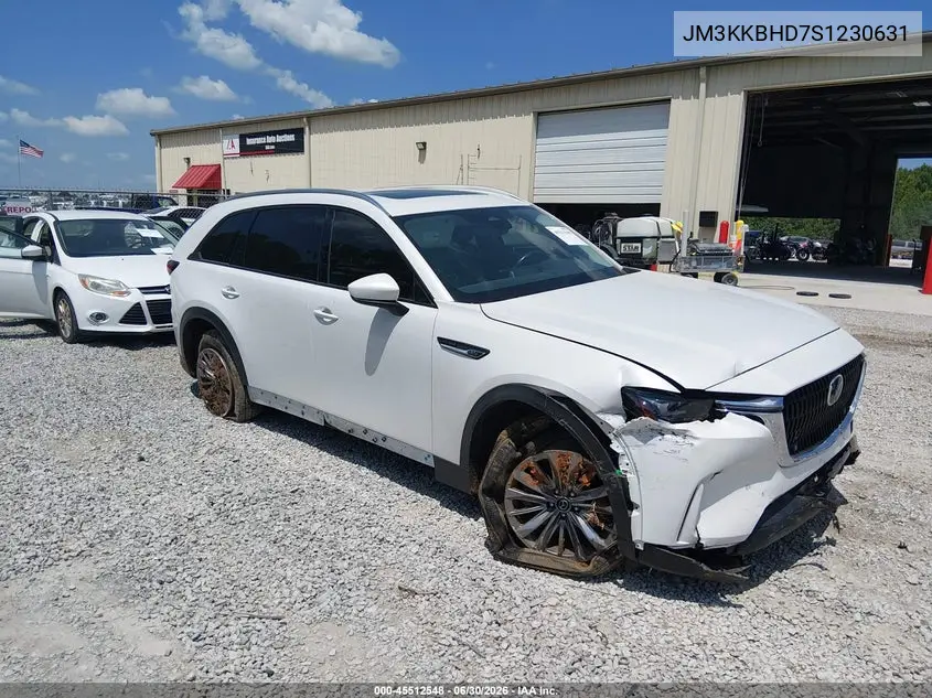 2025 Mazda Cx-90 3.3 Turbo Preferred Package VIN: JM3KKBHD7S1230631 Lot: 45512548