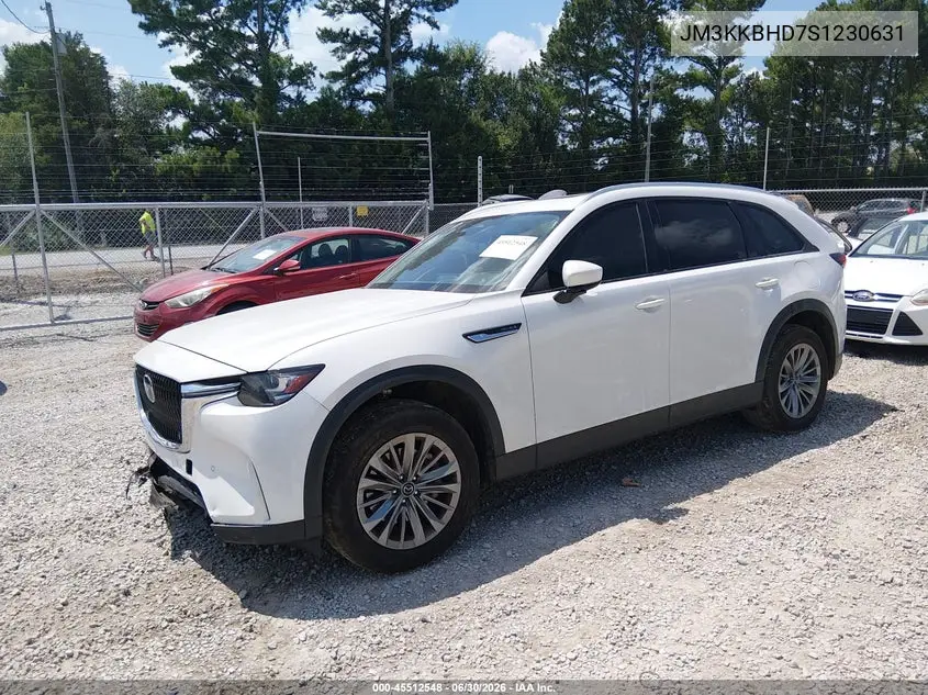 2025 Mazda Cx-90 3.3 Turbo Preferred Package VIN: JM3KKBHD7S1230631 Lot: 45512548