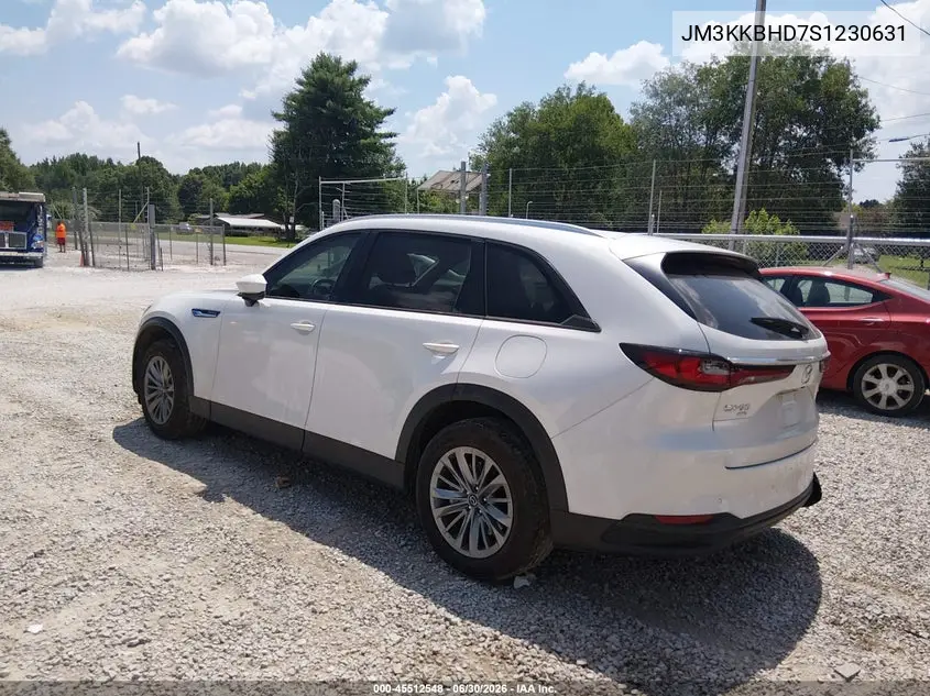 2025 Mazda Cx-90 3.3 Turbo Preferred Package VIN: JM3KKBHD7S1230631 Lot: 45512548