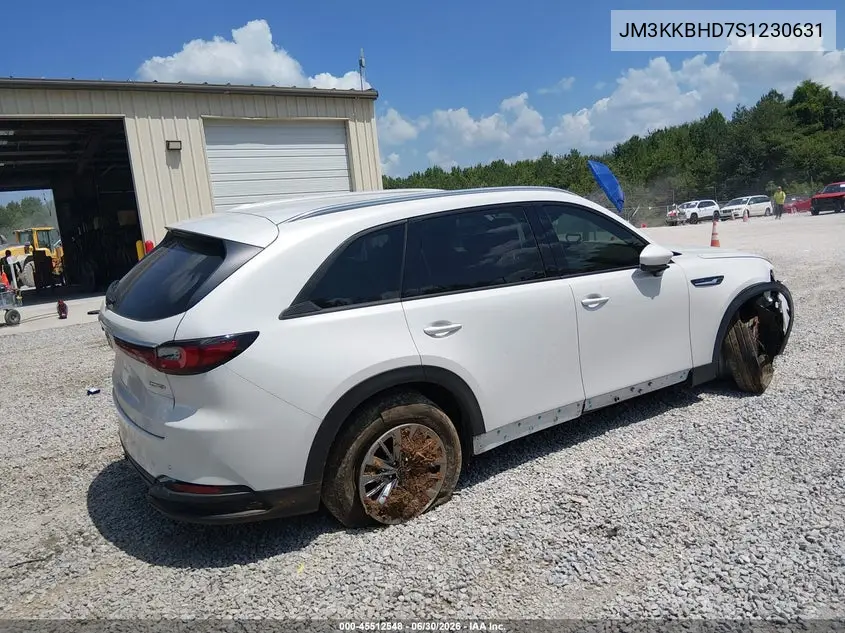 2025 Mazda Cx-90 3.3 Turbo Preferred Package VIN: JM3KKBHD7S1230631 Lot: 45512548