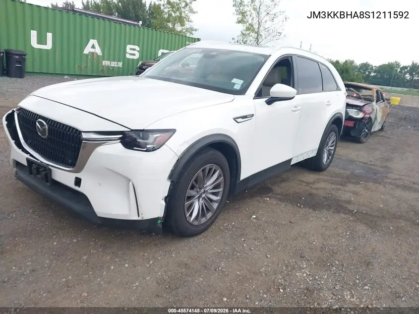 2025 Mazda Cx-90 Phev Preferred Package VIN: JM3KKBHA8S1211592 Lot: 45574148
