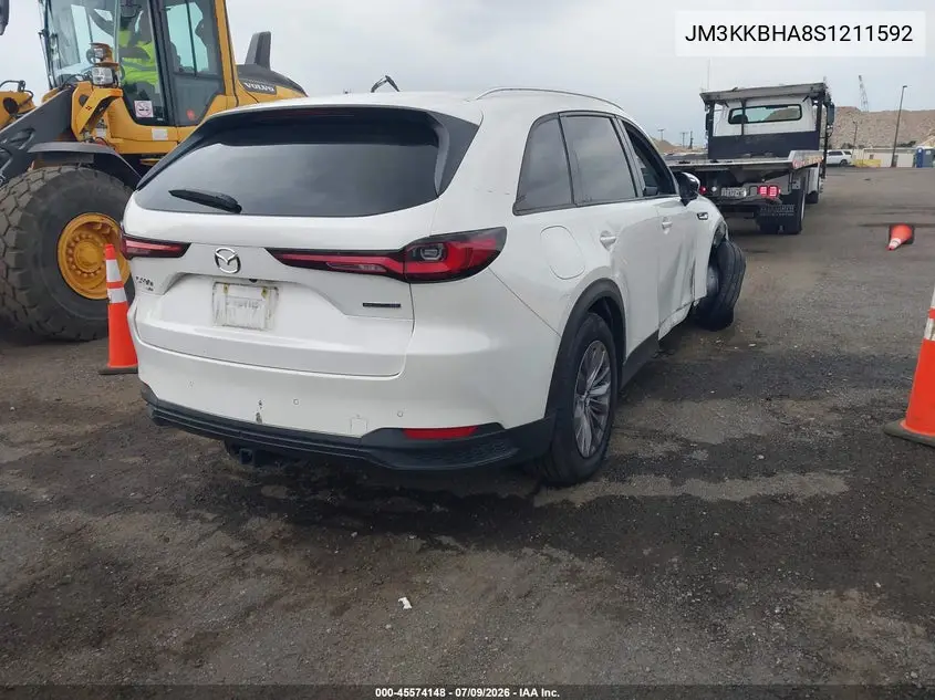 2025 Mazda Cx-90 Phev Preferred Package VIN: JM3KKBHA8S1211592 Lot: 45574148