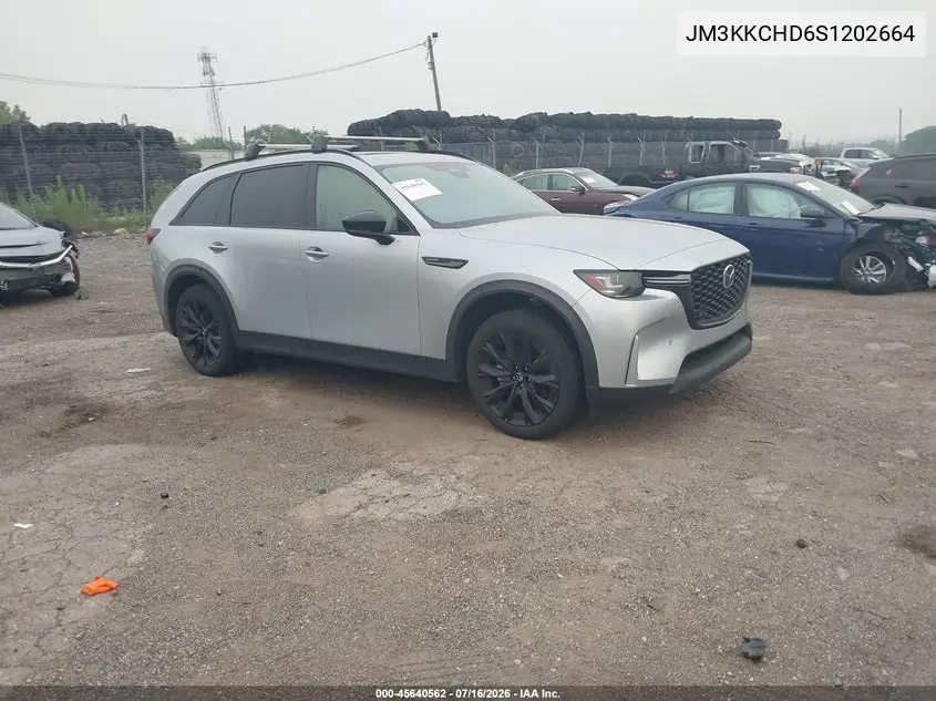 2025 Mazda Cx-90 3.3 Turbo Premium Sport VIN: JM3KKCHD6S1202664 Lot: 45640562