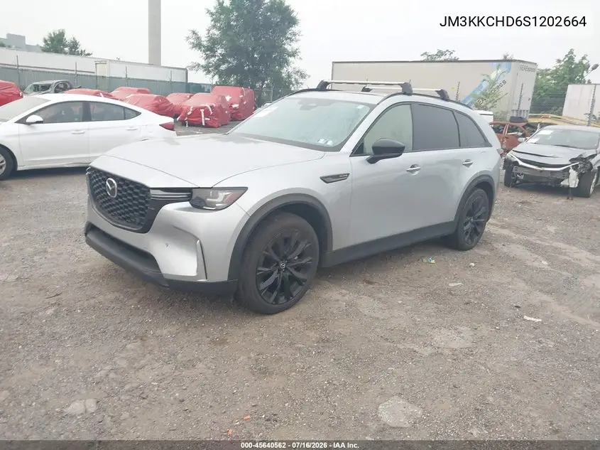 2025 Mazda Cx-90 3.3 Turbo Premium Sport VIN: JM3KKCHD6S1202664 Lot: 45640562