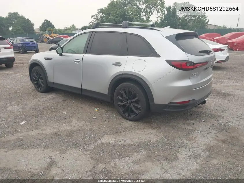 2025 Mazda Cx-90 3.3 Turbo Premium Sport VIN: JM3KKCHD6S1202664 Lot: 45640562