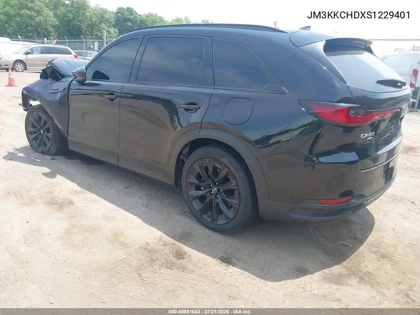 2025 Mazda Cx-90 3.3 Turbo Premium Sport VIN: JM3KKCHDXS1229401 Lot: 45681643