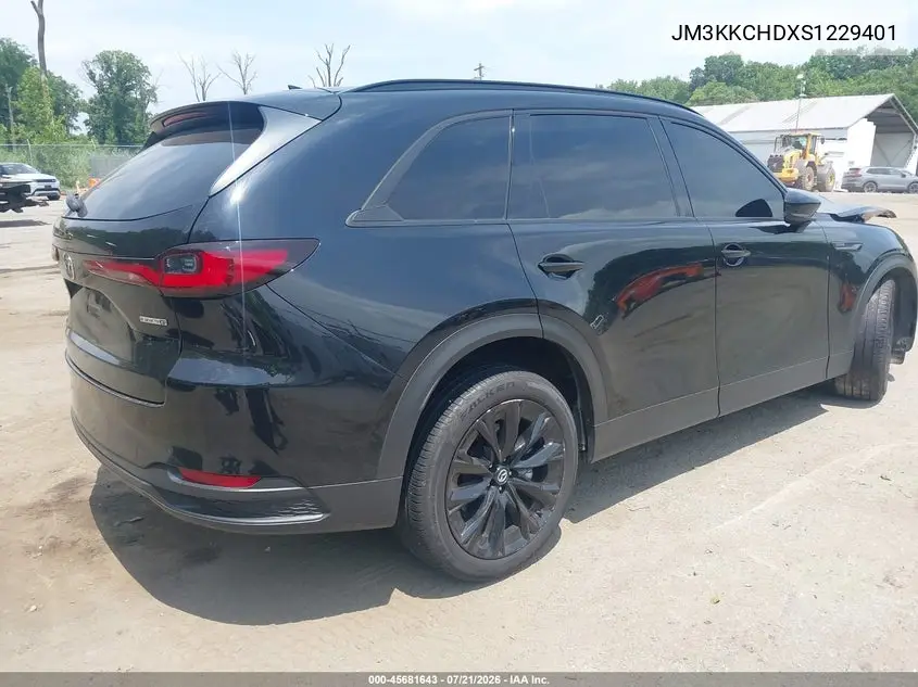 2025 Mazda Cx-90 3.3 Turbo Premium Sport VIN: JM3KKCHDXS1229401 Lot: 45681643