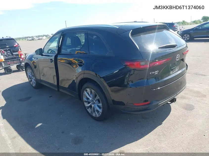 2026 Mazda Cx-90 3.3 Turbo Preferred VIN: JM3KKBHD6T1374060 Lot: 45209881