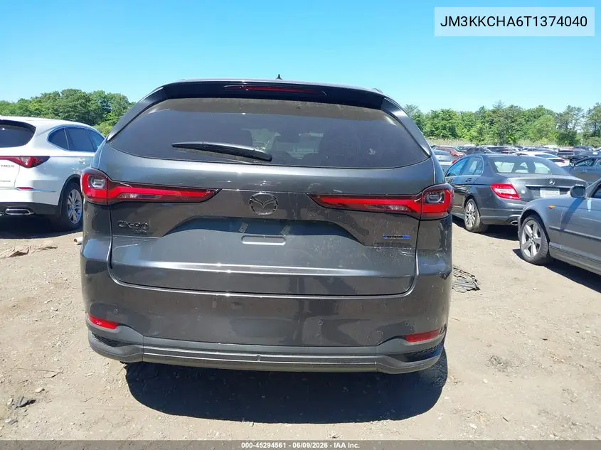 2026 Mazda Cx-90 Phev Premium Sport VIN: JM3KKCHA6T1374040 Lot: 45294561