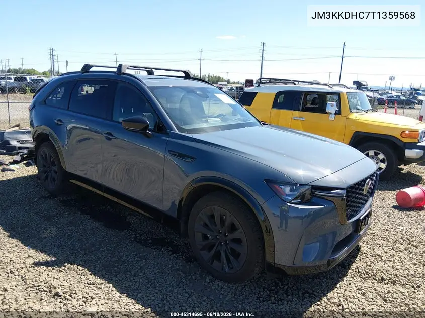 2026 Mazda Cx-90 3.3 Turbo S Premium Sport VIN: JM3KKDHC7T1359568 Lot: 45314695