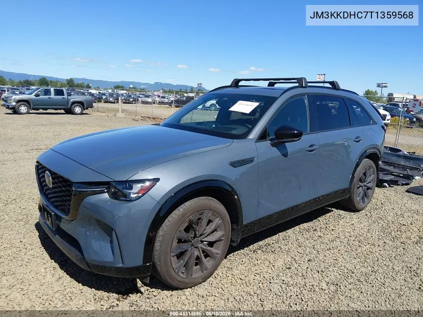 2026 Mazda Cx-90 3.3 Turbo S Premium Sport VIN: JM3KKDHC7T1359568 Lot: 45314695