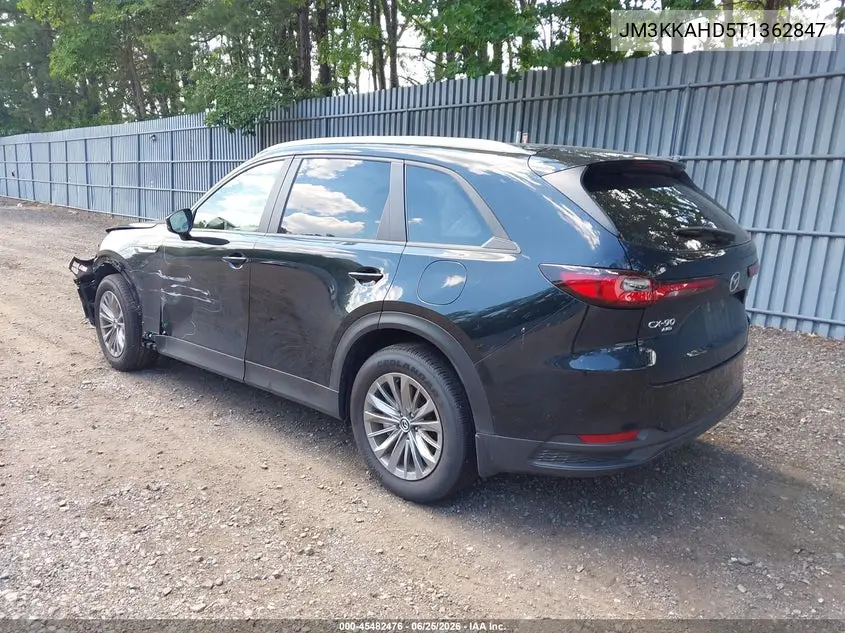 2026 Mazda Cx-90 3.3 Turbo Select VIN: JM3KKAHD5T1362847 Lot: 45482476