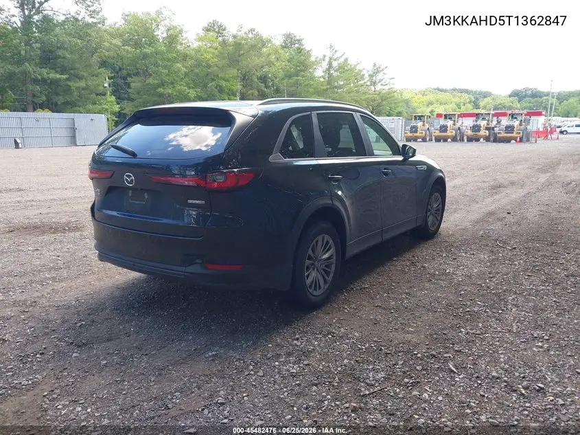 2026 Mazda Cx-90 3.3 Turbo Select VIN: JM3KKAHD5T1362847 Lot: 45482476