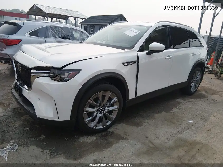 2026 Mazda Cx-90 3.3 Turbo Preferred VIN: JM3KKBHD0T1351339 Lot: 45659206