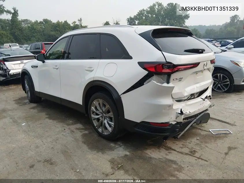 2026 Mazda Cx-90 3.3 Turbo Preferred VIN: JM3KKBHD0T1351339 Lot: 45659206