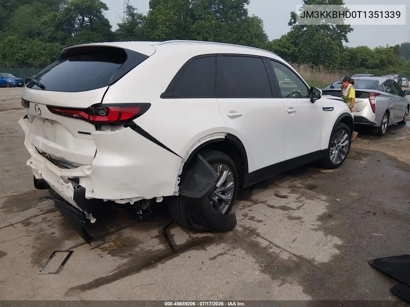 2026 Mazda Cx-90 3.3 Turbo Preferred VIN: JM3KKBHD0T1351339 Lot: 45659206