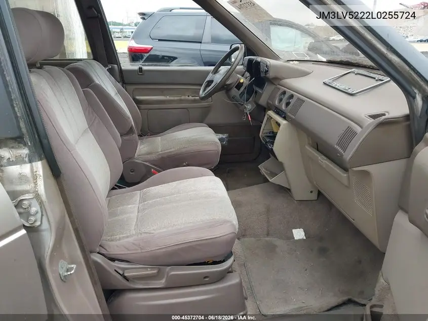 1990 Mazda Mpv Wagon VIN: JM3LV5222L0255724 Lot: 45372704