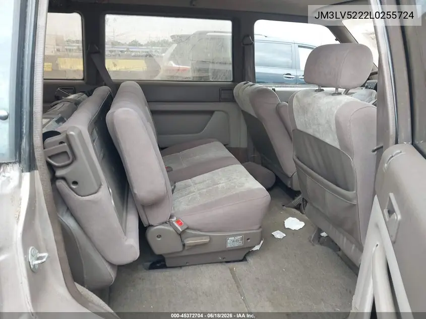 1990 Mazda Mpv Wagon VIN: JM3LV5222L0255724 Lot: 45372704