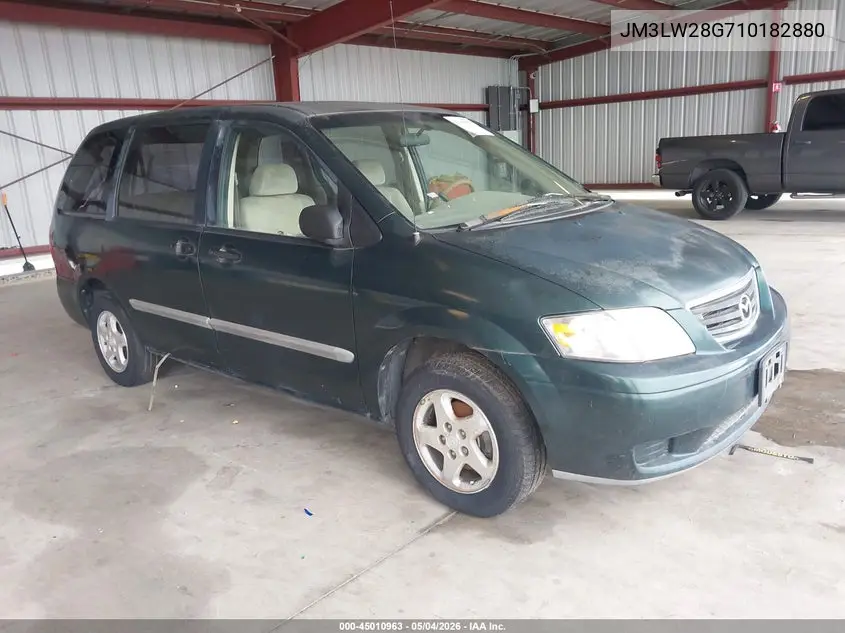 2001 Mazda Mpv Dx/Es/Lx VIN: JM3LW28G710182880 Lot: 45010963