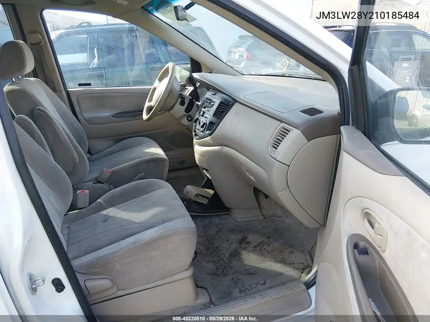 2001 Mazda Mpv Dx/Es/Lx VIN: JM3LW28Y210185484 Lot: 45220510