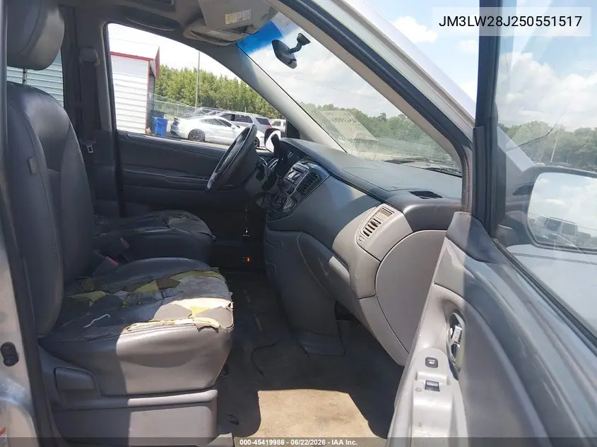 2005 Mazda Mpv Es VIN: JM3LW28J250551517 Lot: 45419986