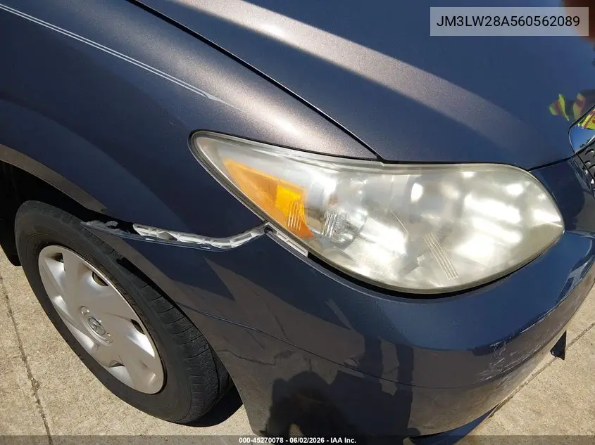 2006 Mazda Mpv Lx-Sv VIN: JM3LW28A560562089 Lot: 45270078