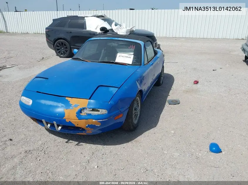 1990 Mazda Mx-5 Miata VIN: JM1NA3513L0142062 Lot: 45415046
