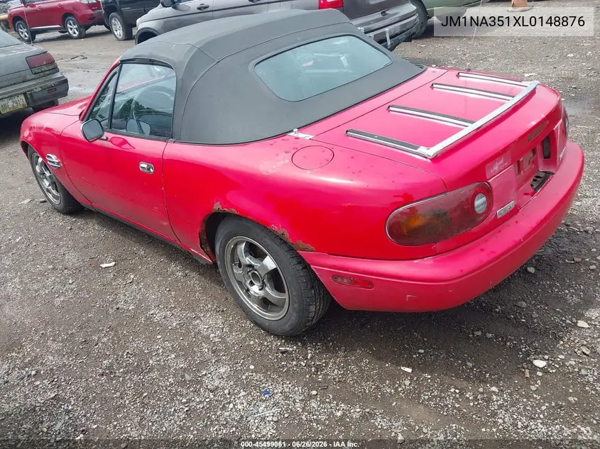 1990 Mazda Mx-5 Miata VIN: JM1NA351XL0148876 Lot: 45499061
