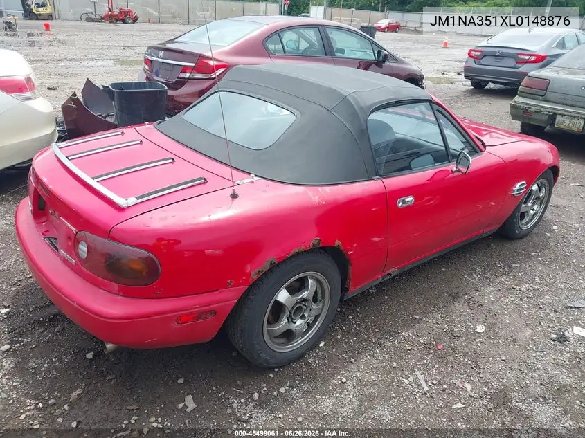 1990 Mazda Mx-5 Miata VIN: JM1NA351XL0148876 Lot: 45499061