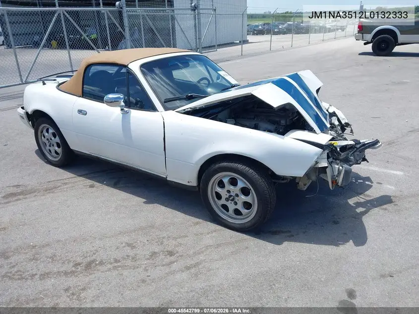 1990 Mazda Mx-5 Miata VIN: JM1NA3512L0132333 Lot: 45542799