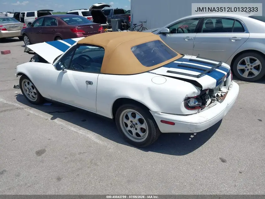 1990 Mazda Mx-5 Miata VIN: JM1NA3512L0132333 Lot: 45542799