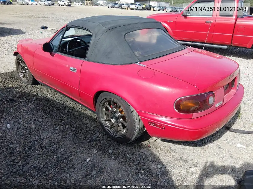 1990 Mazda Mx-5 Miata VIN: JM1NA3513L0121048 Lot: 45680136