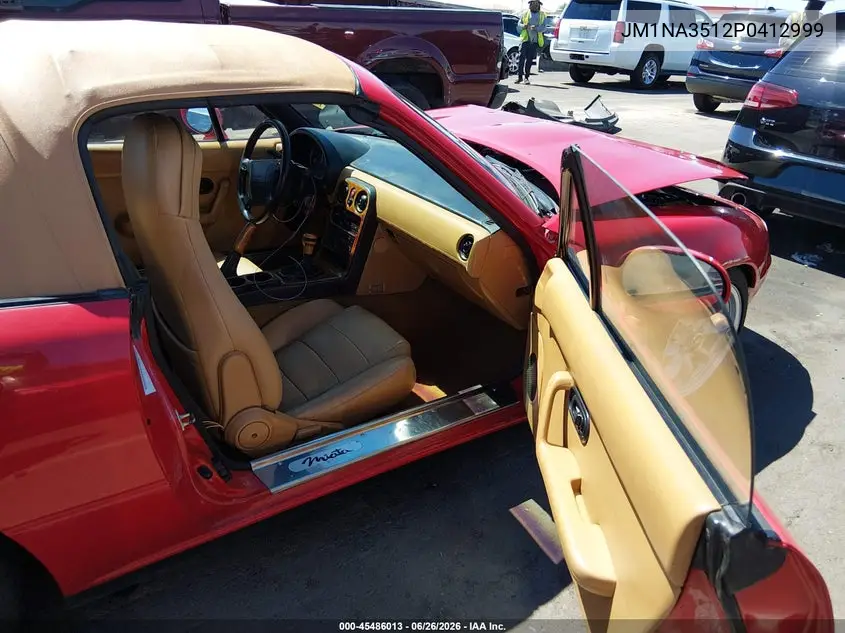 1993 Mazda Mx-5 Miata VIN: JM1NA3512P0412999 Lot: 45486013