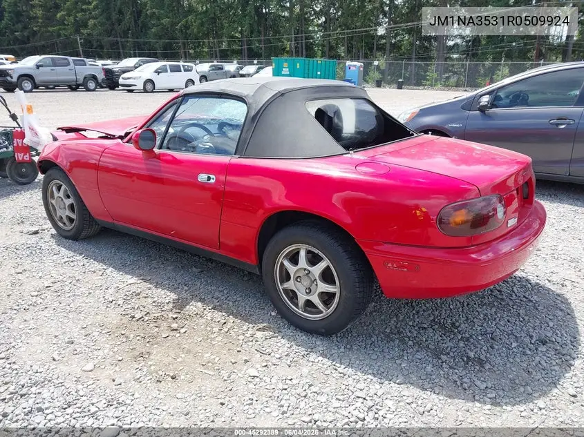 1994 Mazda Mx-5 Miata VIN: JM1NA3531R0509924 Lot: 45292389